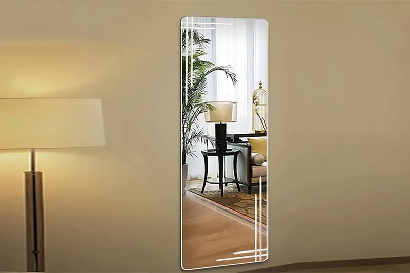Living room tempered mirror